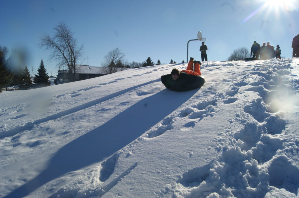 Snow Tubing Camp Omega Waterville MN