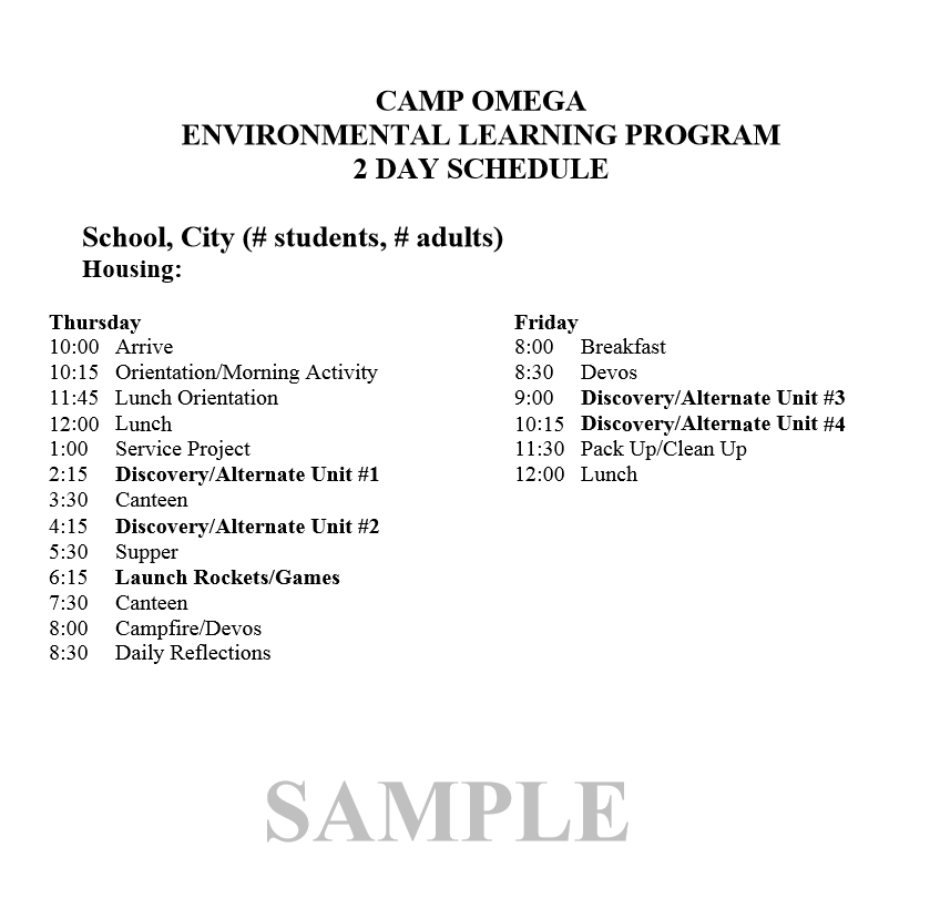 sample-schedule